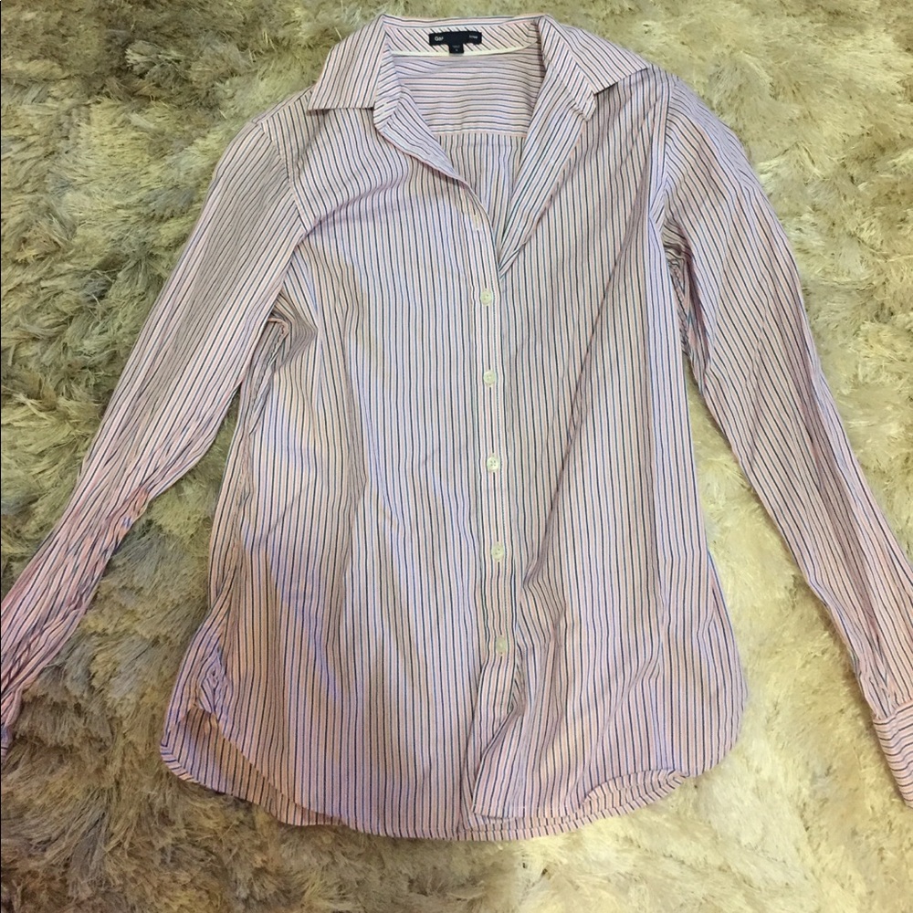 Stripped fitted shirt